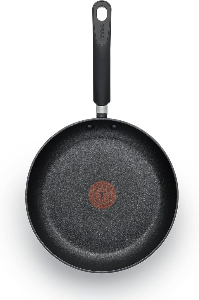 T-fal Advanced Nonstick Fry Pan 8 Inch Oven Safe 350F Cookware, Pots and Pans, Dishwasher Safe Black