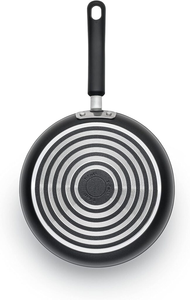 T-fal Advanced Nonstick Fry Pan 8 Inch Oven Safe 350F Cookware, Pots and Pans, Dishwasher Safe Black